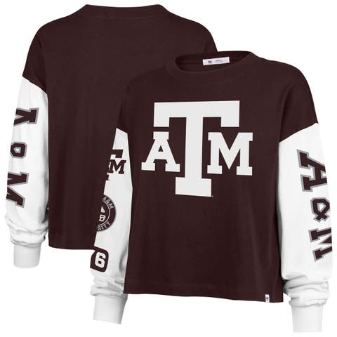 Women's '47 Maroon Texas A&M Aggies Sydney Long Sleeve T-Shirt