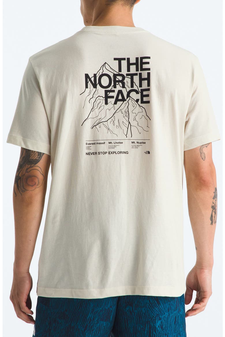 Evolution Half Dome Mountain Graphic T-Shirt, Alternate, color, WHITE DUNE