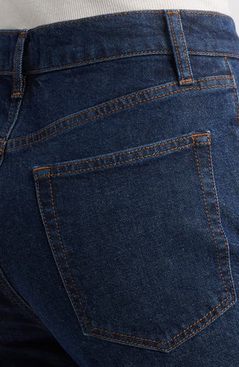 The Ruler High Waist Straight Leg Jeans