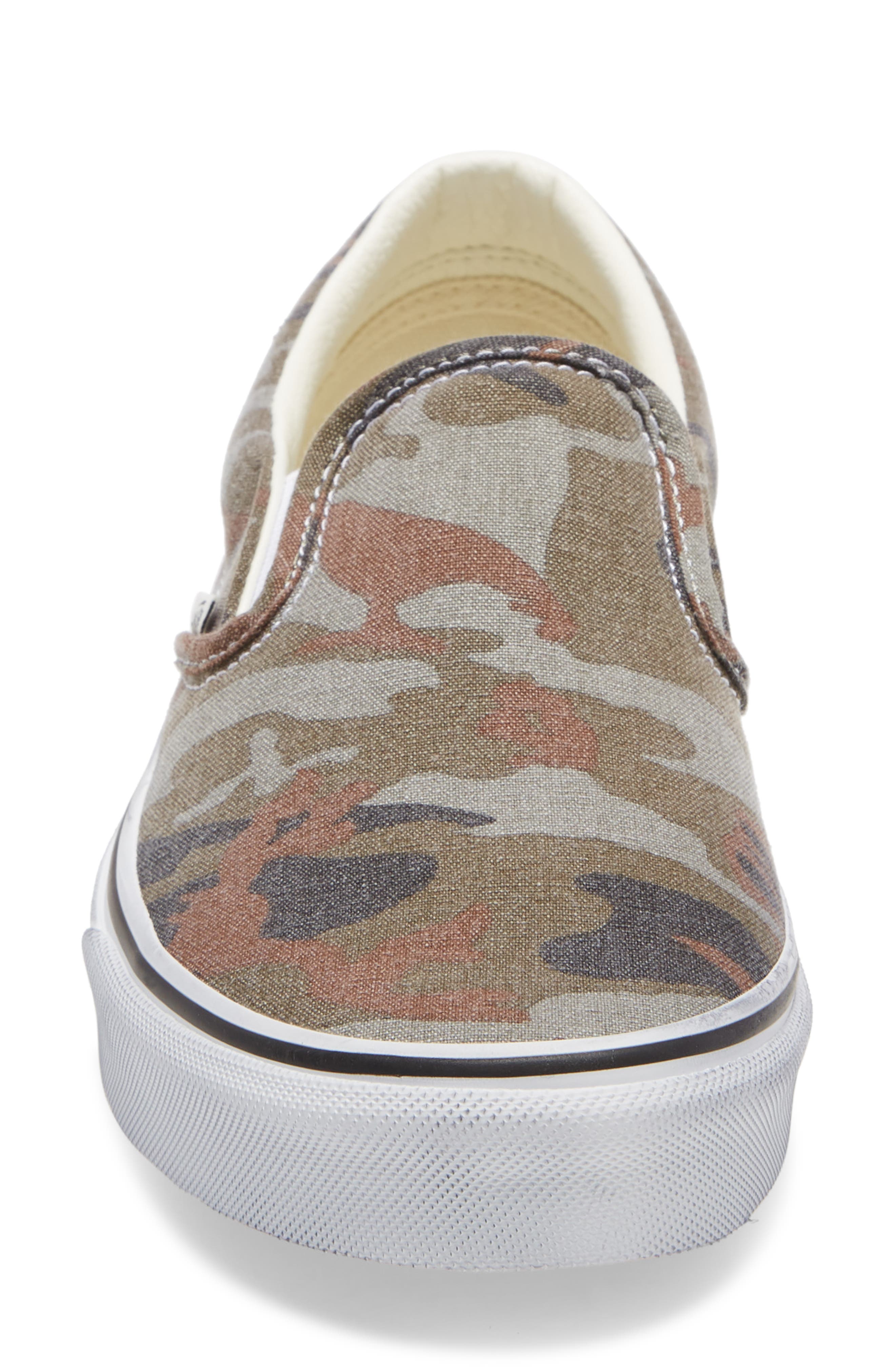 Classic Slip-On Sneaker, Alternate, color, CAMO/ TRUE WHITE