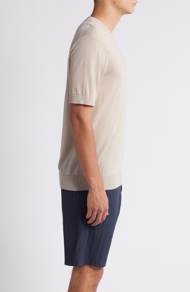 NN07 Harold 6584 Short Sleeve Wool Blend Crewneck Sweater, Alternate, color, 