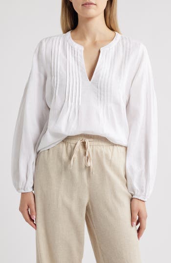 (取寄) トミーバハマ レディース コースタリーナ ピンタック ペザント トップ  Bahama women Coastalina Pintuck Peasant Top Buccaneer Blue Women's Tommy Bahama Coastalina Pintuck Peasant Top | Zappos.com