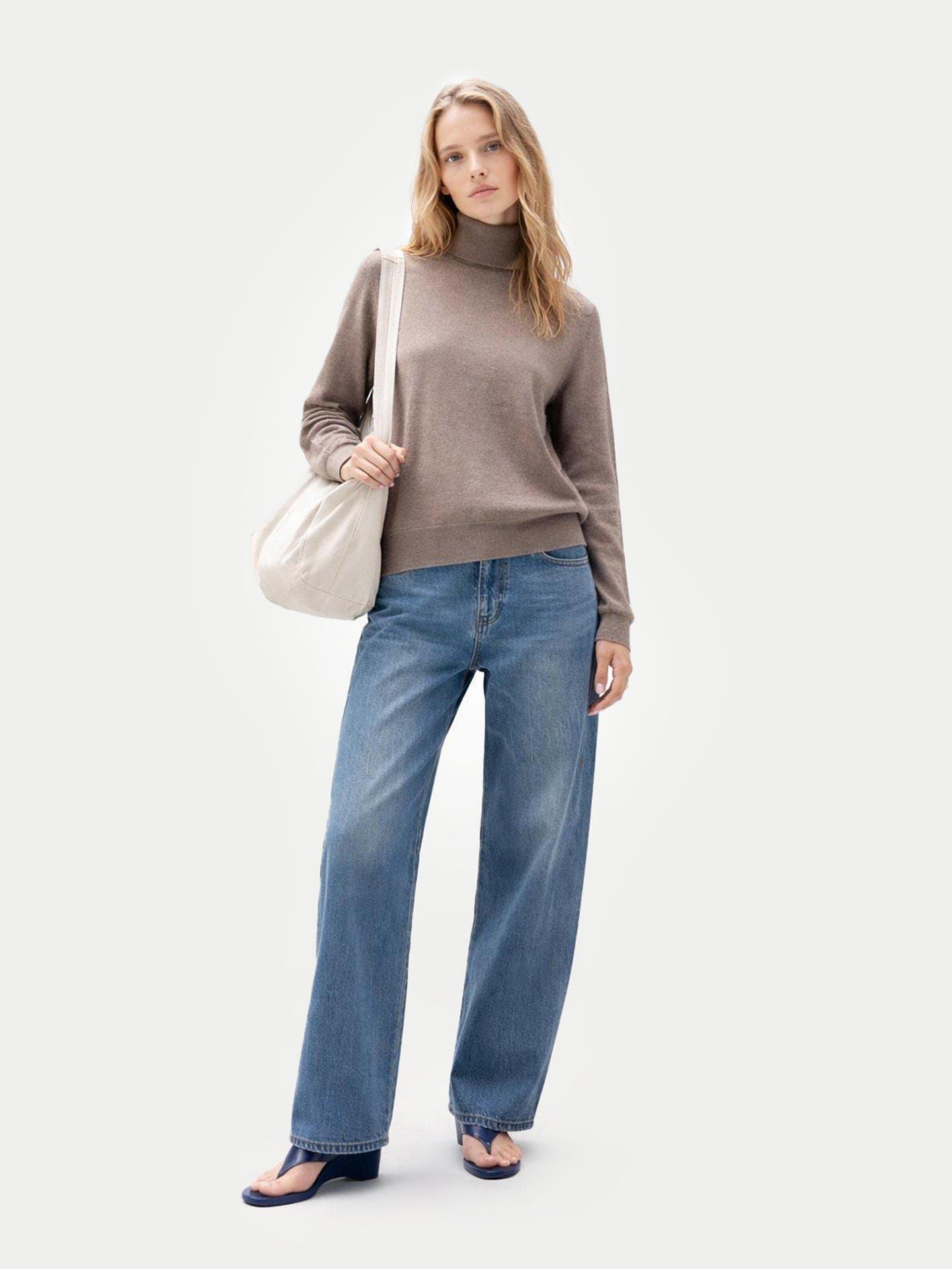 Gobi Cashmere Timeless Cashmere Turtleneck Sweater (Women) | Nordstrom
