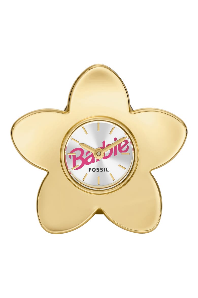 x Barbie Ring Watch, 15mm, Main, color, GOLD
