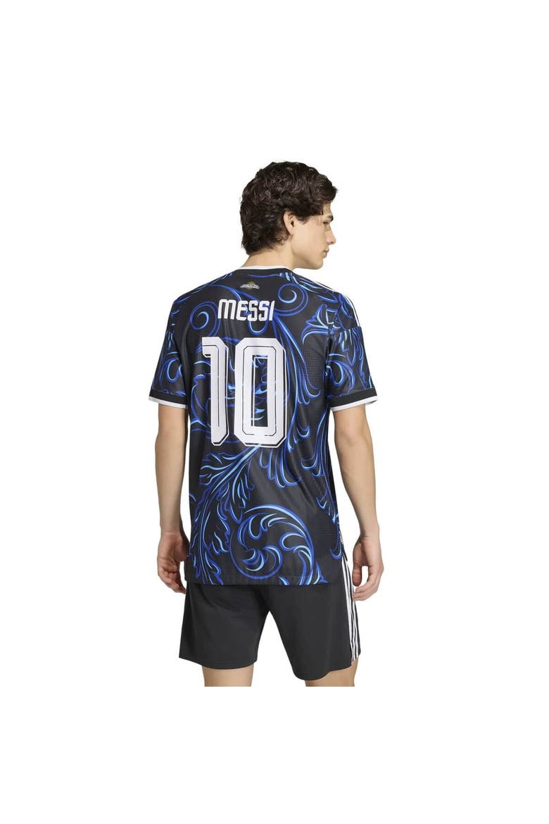 Men's adidas Lionel Messi Black Argentina National Team 2026 Away Authentic Player Jersey, Alternate, color, Black