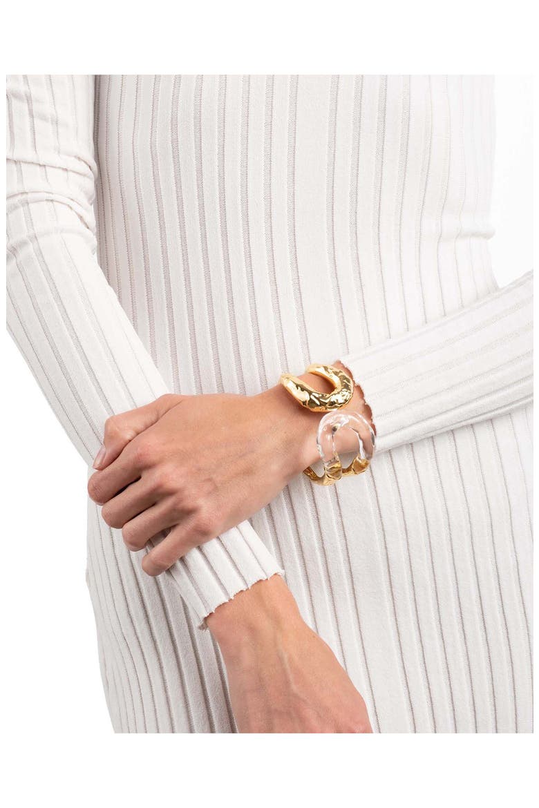 Dream Rain Hinge Bracelet, Alternate, color, GOLD