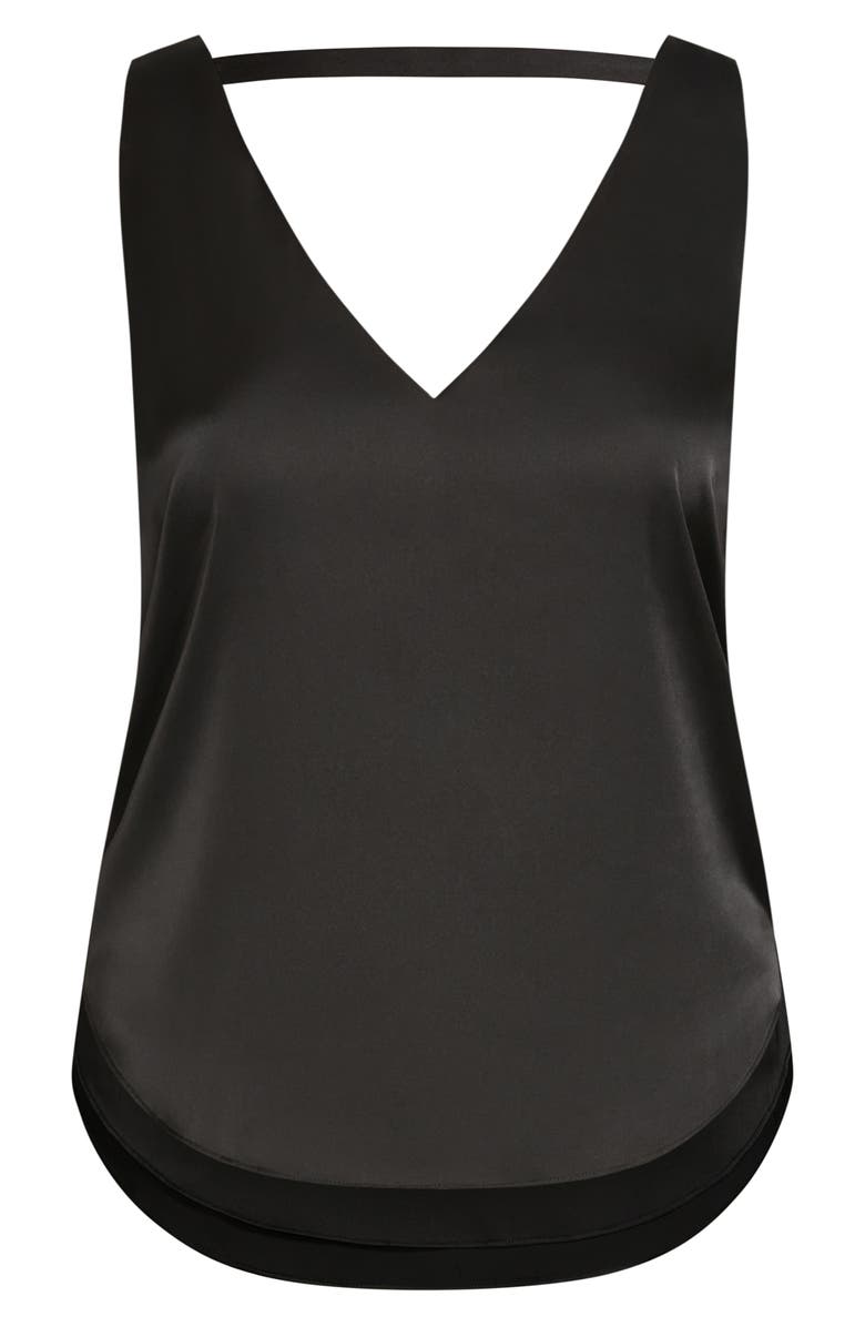 City Chic Emilia Satin Tank, Alternate, color,