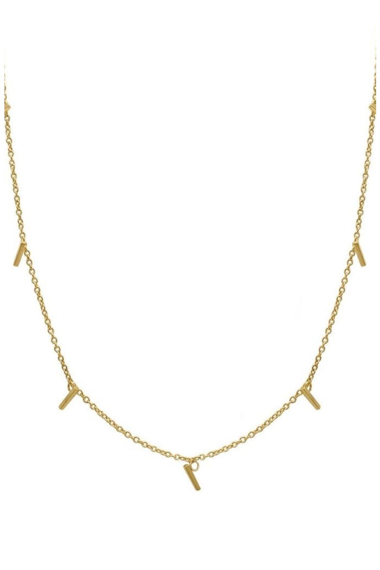 4-Piece Mixed Necklace & Earrings Set, Alternate, color, GOLD