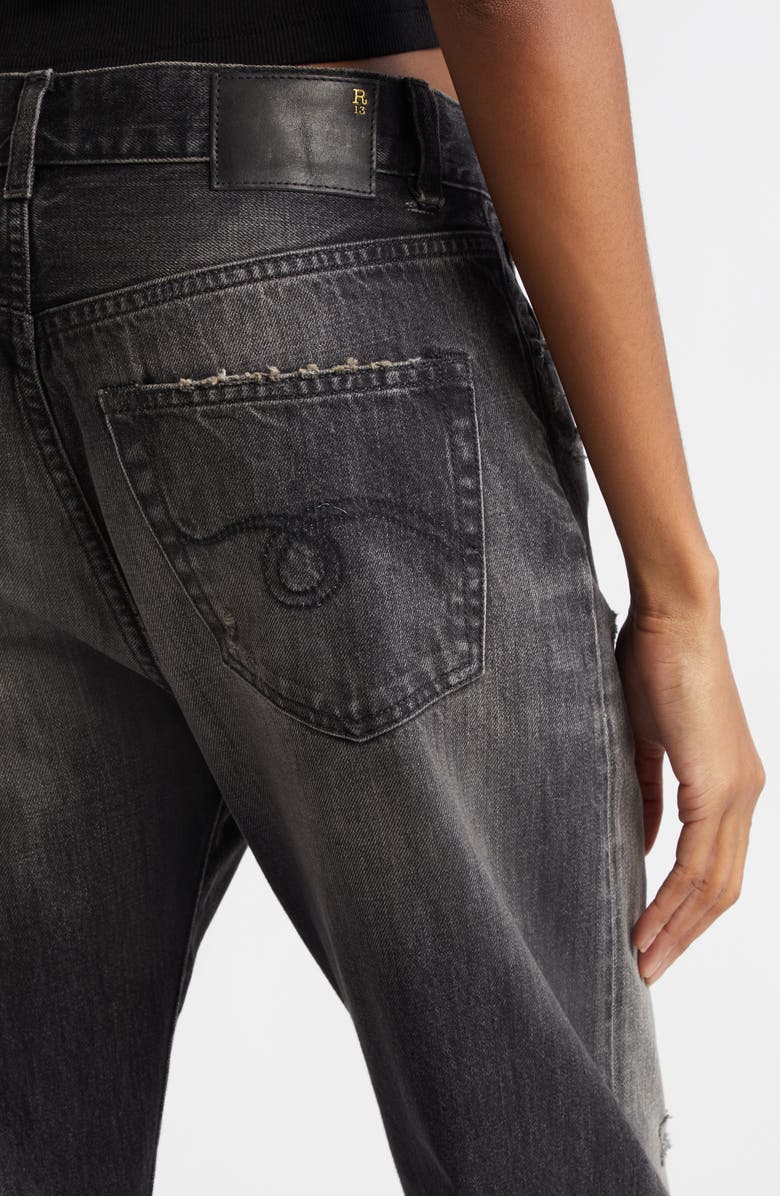 R13 Boyfriend Jeans, Alternate, color, 
