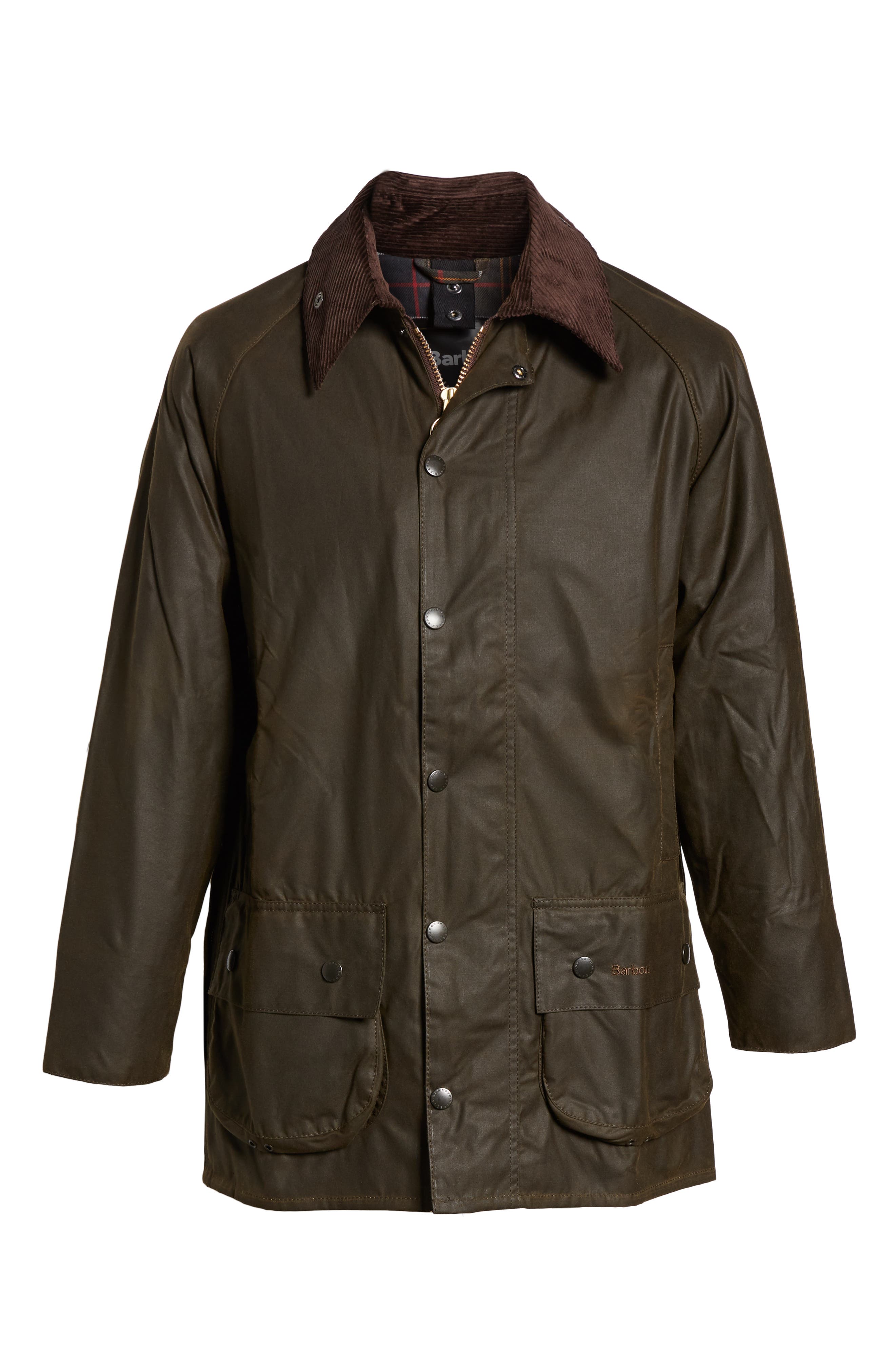 Barbour×FRAMeWORK OVERSIZED BEAUFORT Barbour 'Beaufort' Regular Fit Weatherproof Waxed Jacket (Men