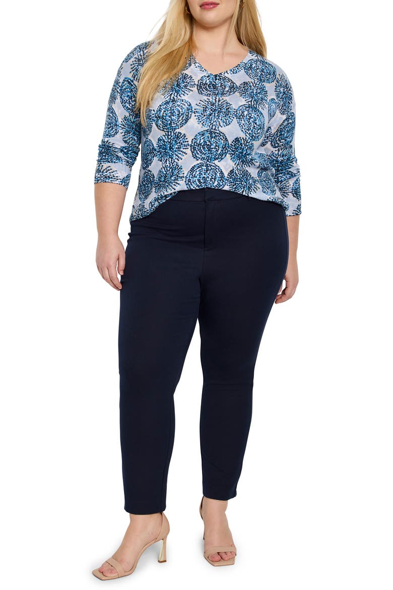Copley Ankle Straight Leg Pants, Alternate, color, DARK INDIGO