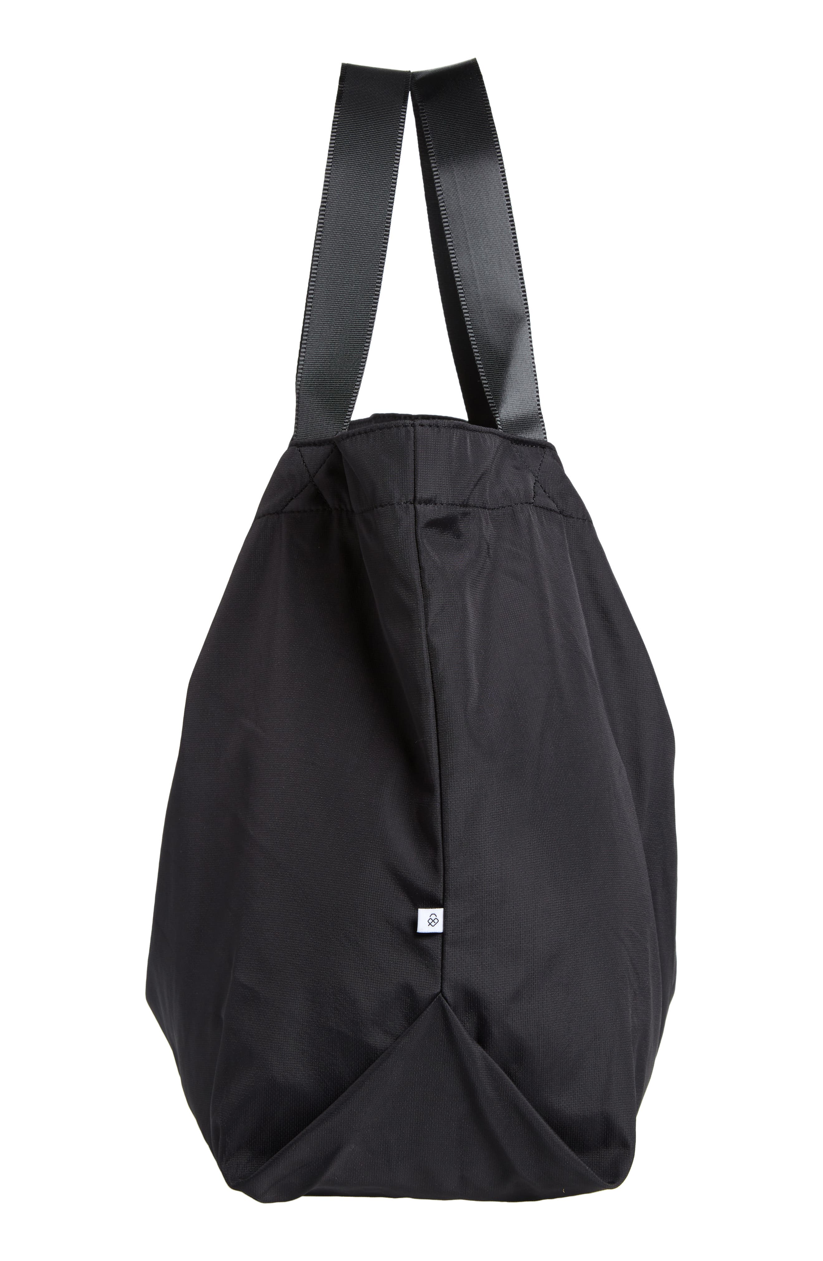 Street Level Street Style Simple Nylon Tote, Alternate, color, 