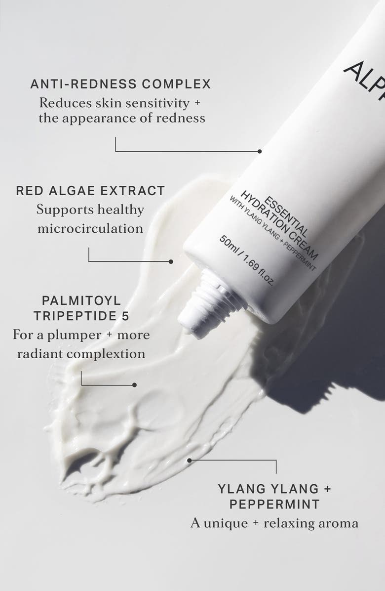 Alpha-H Essential Hydration Cream with Ylang Ylang + Peppermint, Alternate, color, 