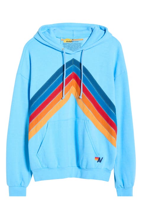 Mountain Stitch Chevron Hoodie