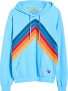 Aviator Nation Mountain Stitch Chevron Hoodie