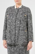 Marina Rinaldi Cardato Tweed Jacket
