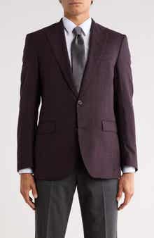 J|V by Jack Victor Elex Textured Stretch Wool Sport Coat
