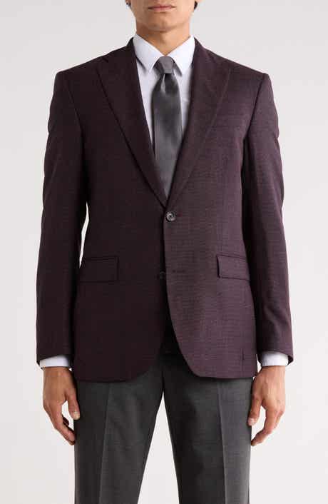 J|V by Jack Victor Elex Textured Stretch Wool Sport Coat