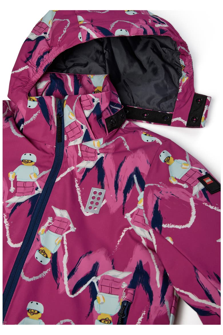 Kids' Winter Ski Jacket, Alternate, color, PINK