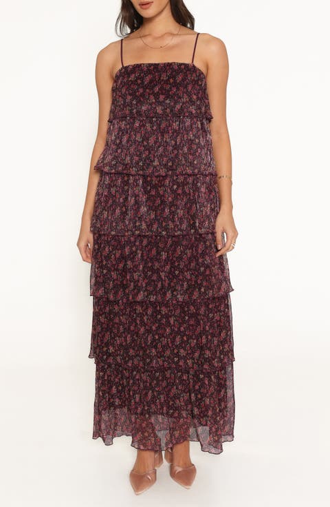 Alinae Tiered Maxi Dress