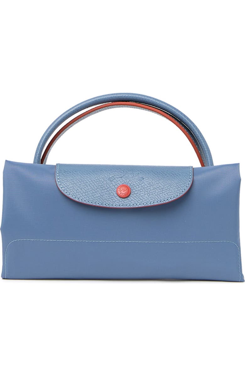 Longchamp Le Pliage Club Leather Trimmed Travel Bag, Alternate, color,