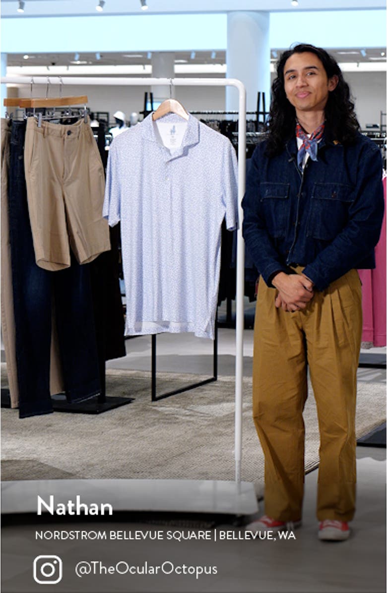 Scuttle Scatter Print PREP-FORMANCE Polo, sales video thumbnail