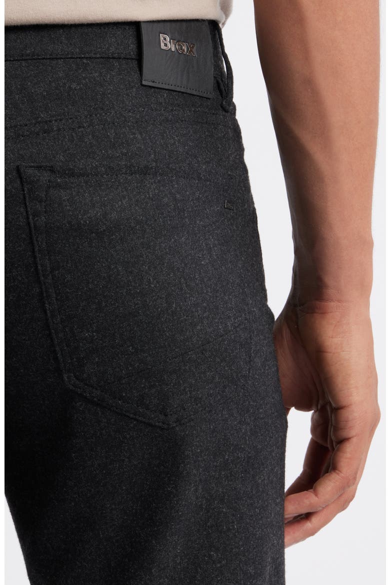 Chuck Modern Fit Ceramica Flannel Five-Pocket Pants, Alternate, color, ANTHRACITE