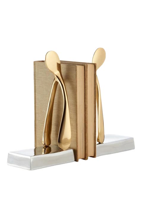 Wishbone Bookend Pair
