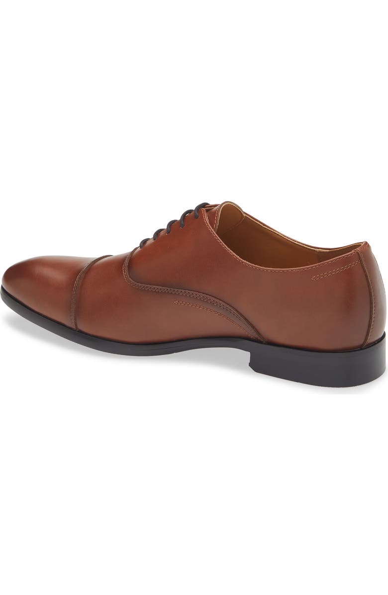 Abound Harry Cap Toe Derby, Alternate, color, Brown Patina