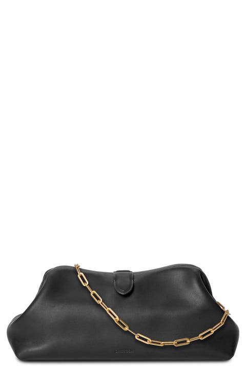 Belle Leather Clutch