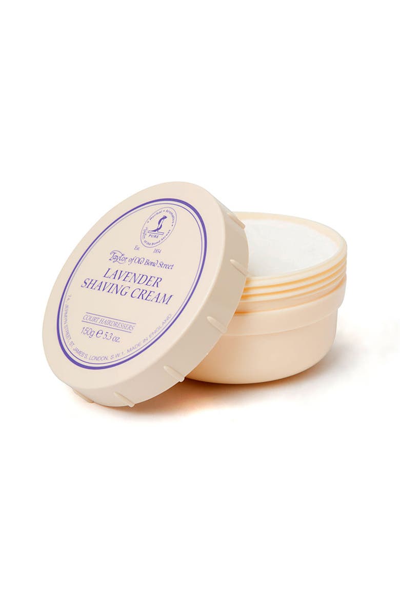 Lavender Shaving Cream Bowl, Alternate, color, White