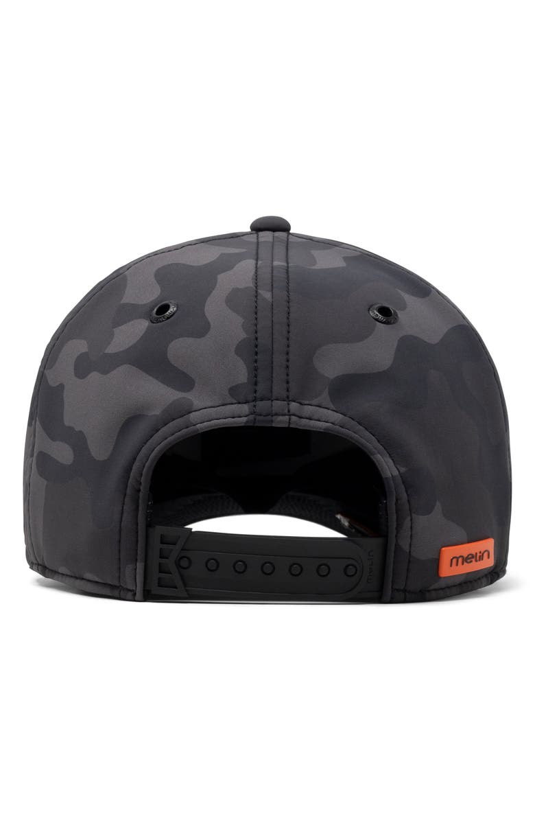 Melin Thermal Agame Infinite Performance Snapback Hat, Alternate, color, Black Camo