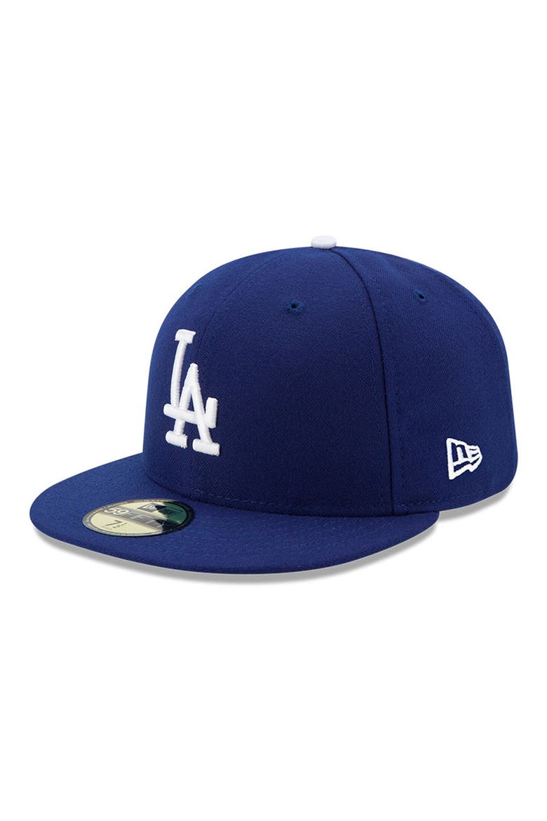 Youth New Era Royal Los Angeles Dodgers Authentic Collection On-Field Game 59FIFTY Fitted Hat, Alternate, color, ROYAL