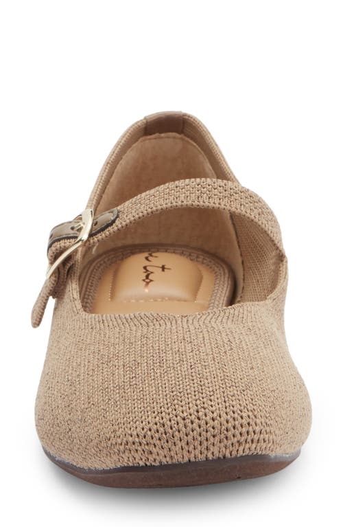 Me Too Shelby Mary Jane Flat In Neutral