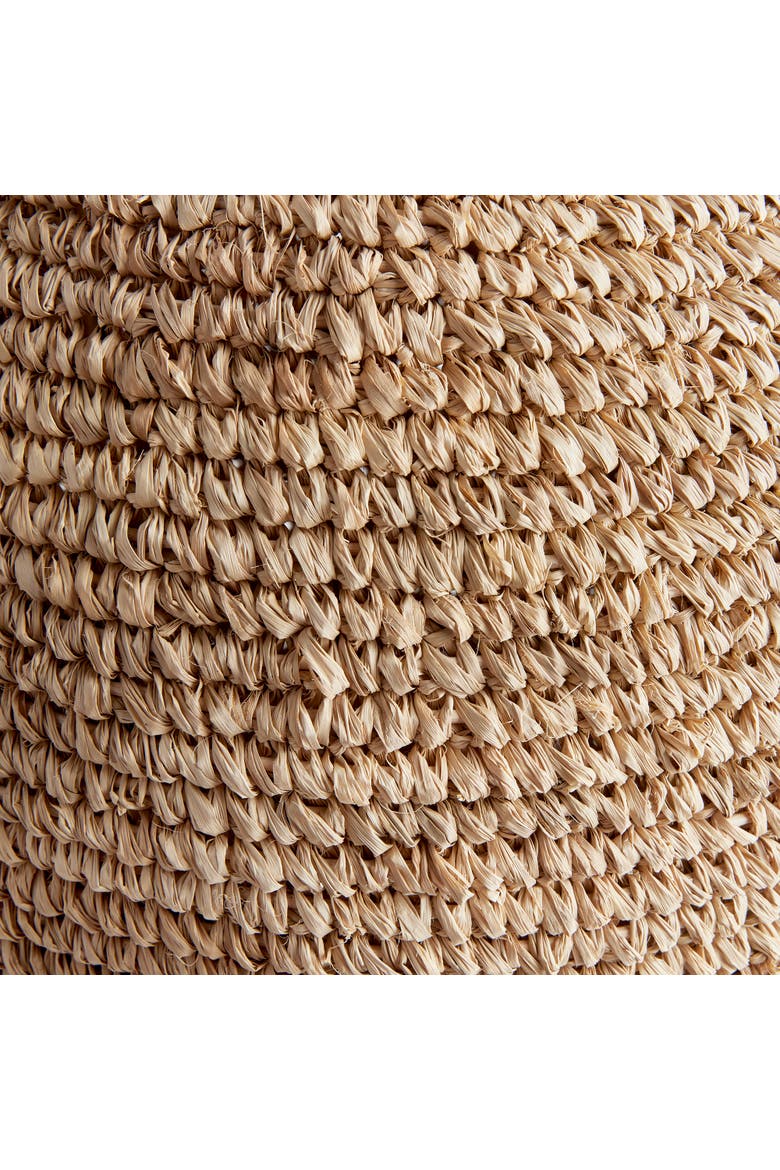 Remi Woven Vase Large, Alternate, color, Beige