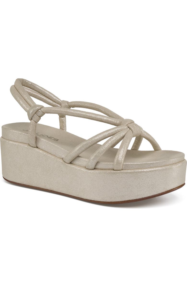 JSlides Footwear Qayla Sandal, Main, color, Rose Gold