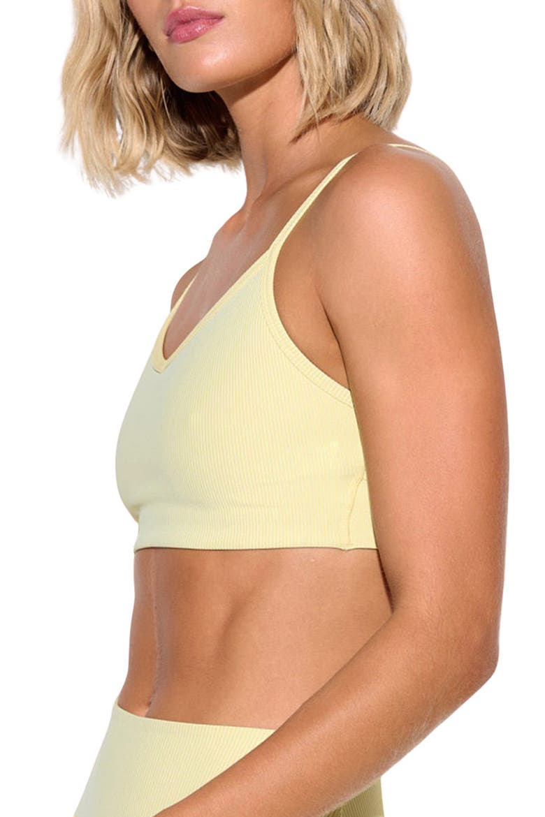 Aria Sports Bra, Alternate, color, FRENCH VANILLA