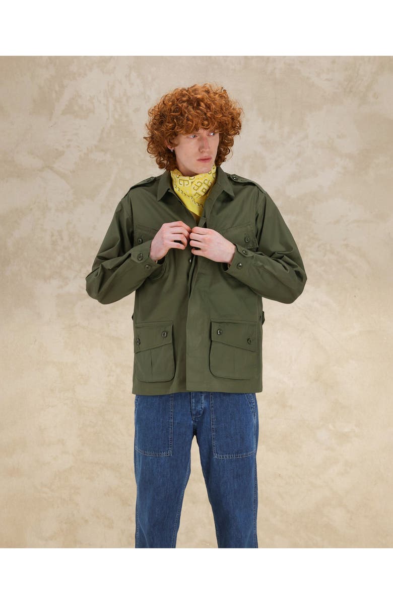 Fortela Elias Cotton Jungle Jacket, Alternate, color, Green