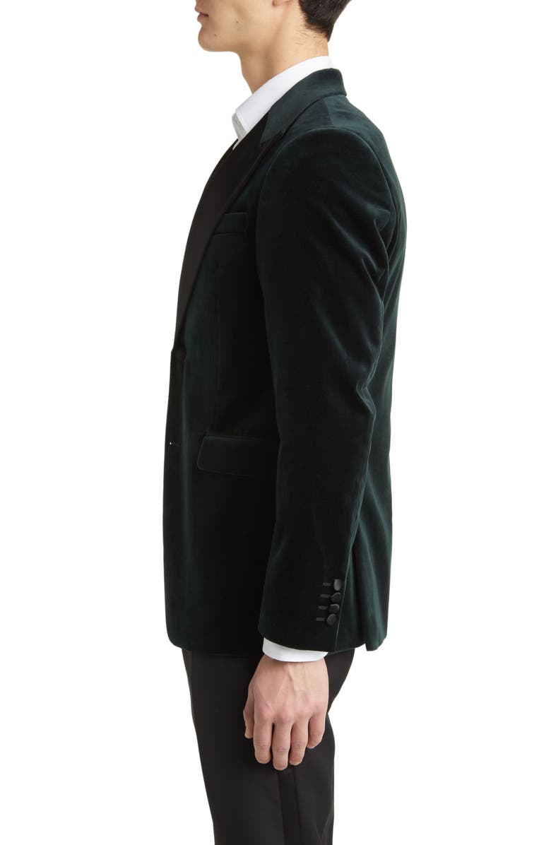 Tiger of Sweden Jeffers Velveteen Dinner Jacket, Alternate, color, 