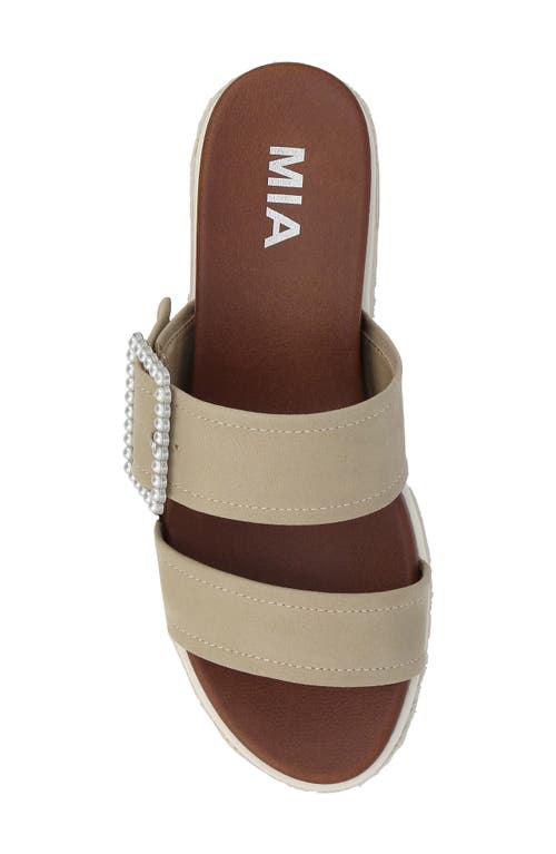 Mia Kika Platform Sandal In Sand