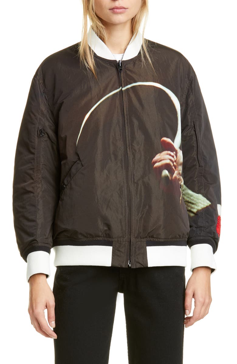 Undercover Suspiria Reversible Bomber Jacket, Main, color, 
