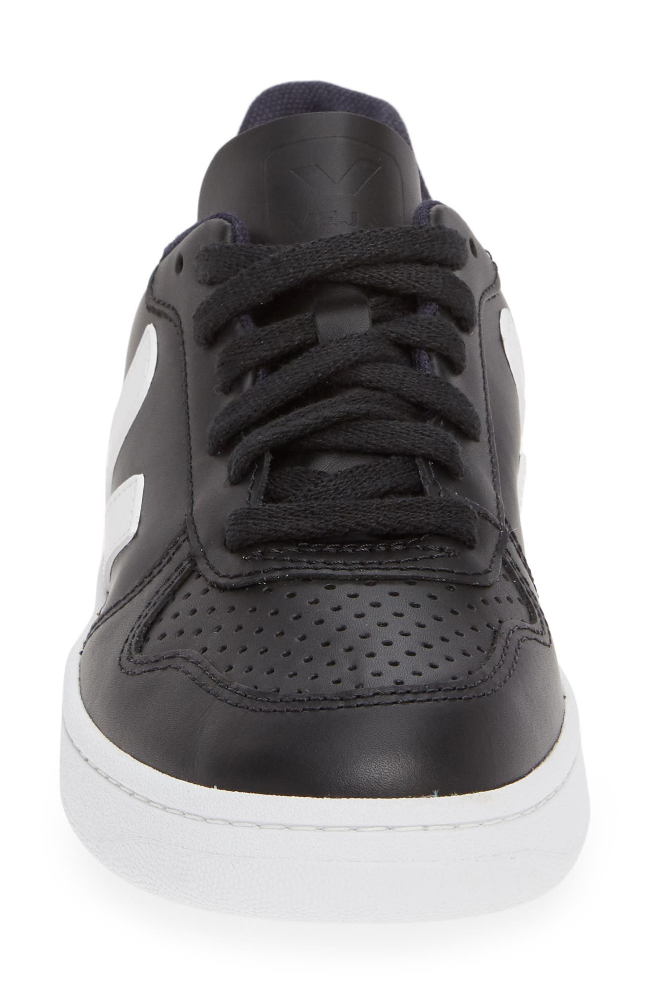 V-10 Sneaker, Alternate, color, BLACK/ WHITE/ WHITE SOLE