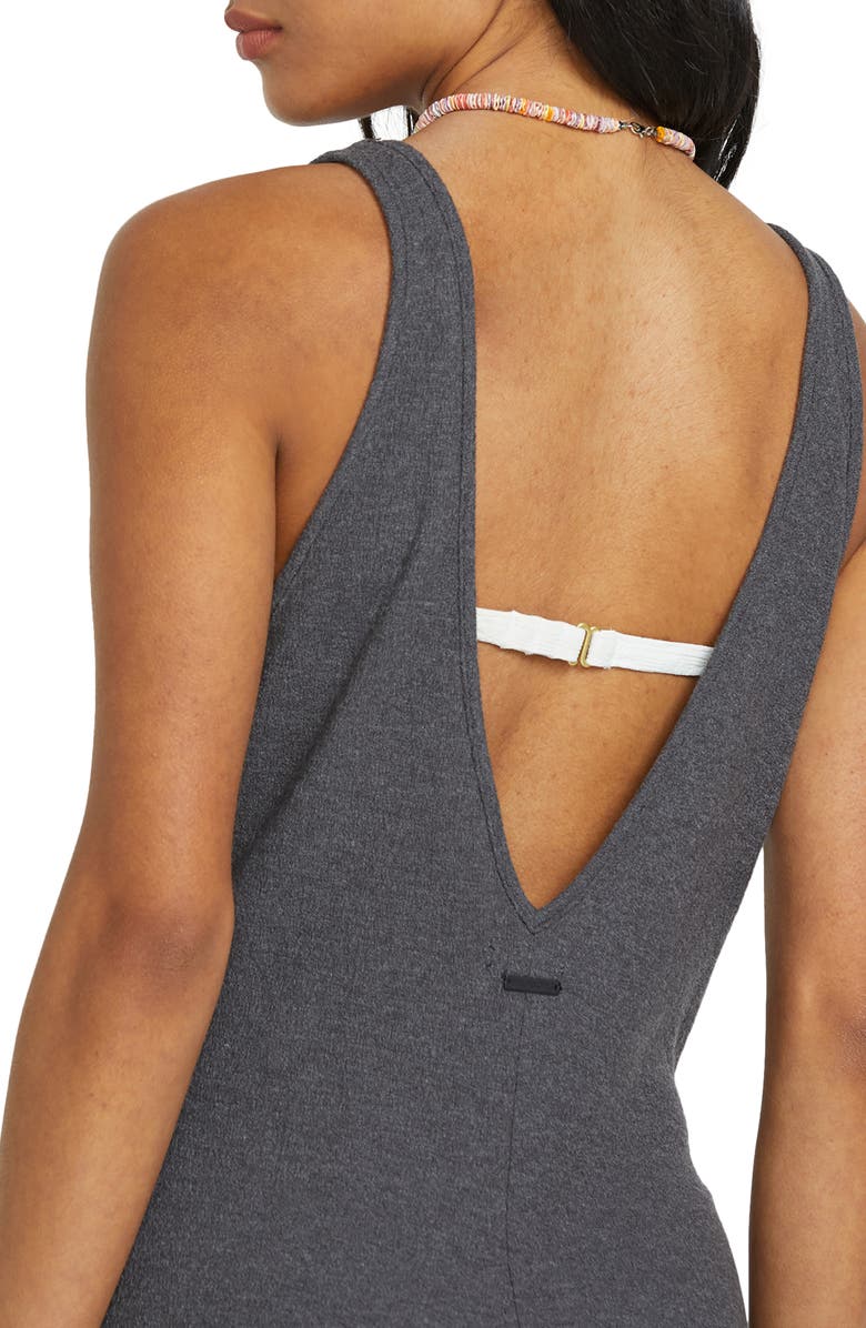 Billabong Never Better Cover-Up Romper, Alternate, color, 