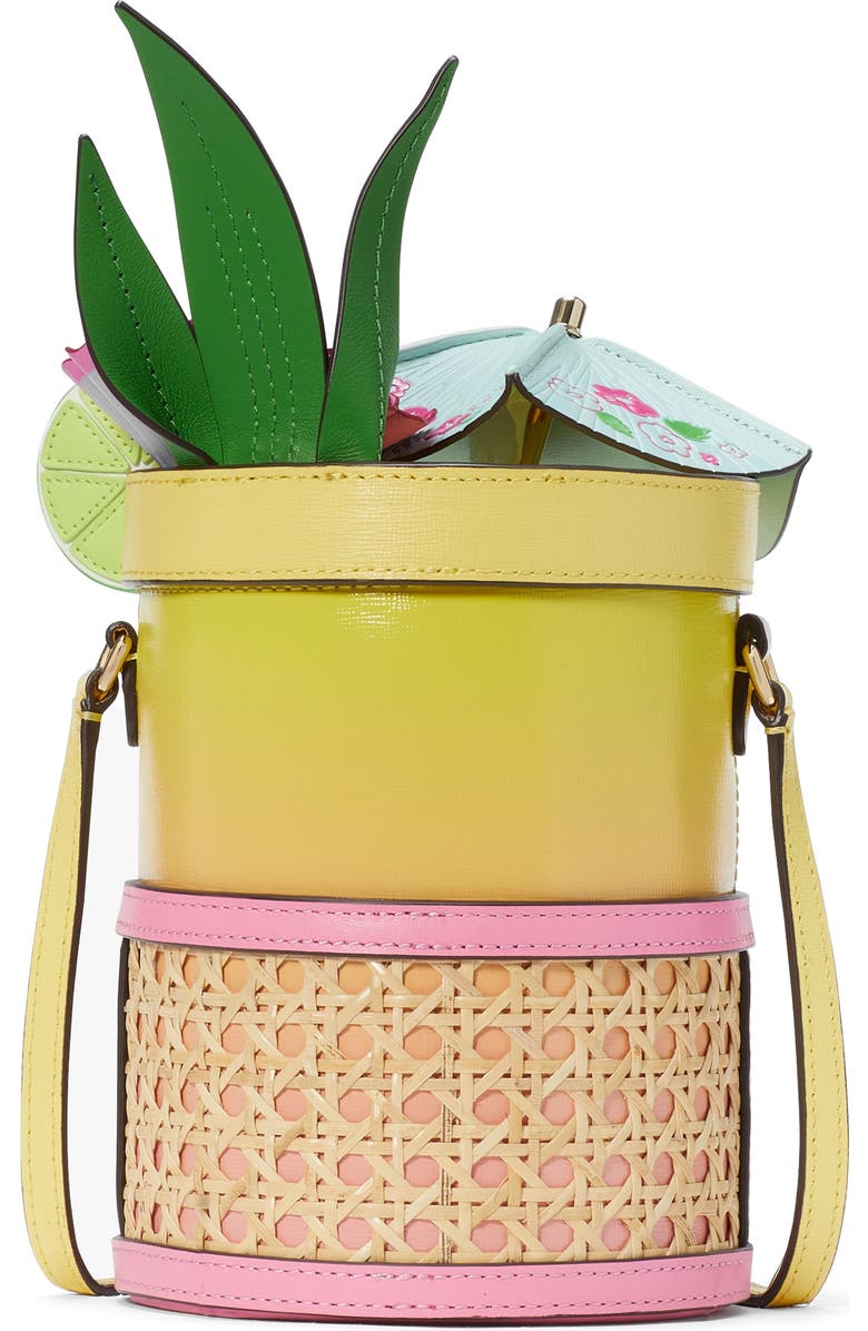 Kate Spade New York 3D drink leather crossbody bag, Alternate, color,