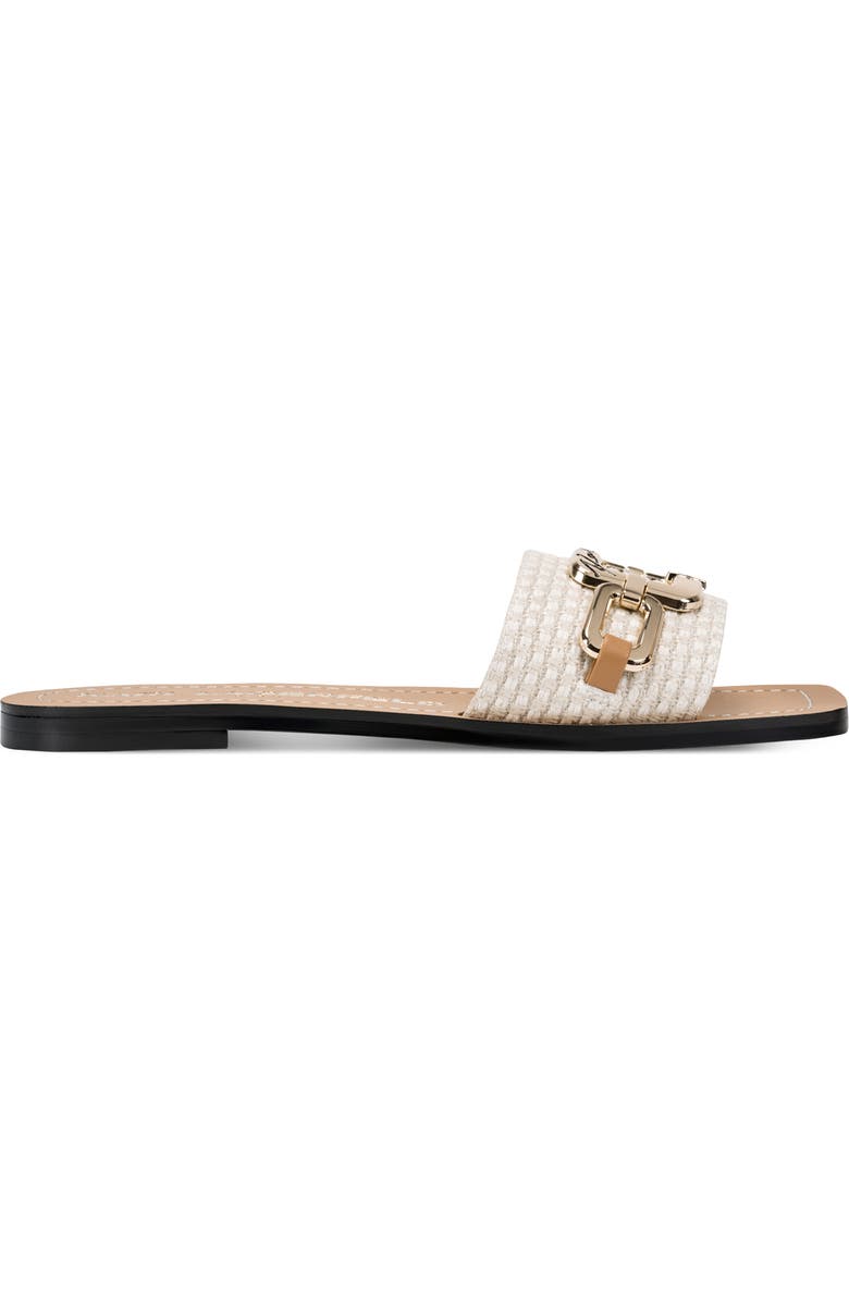 KARL LAGERFELD PARIS Marzella Slide Sandal, Alternate, color, Cream