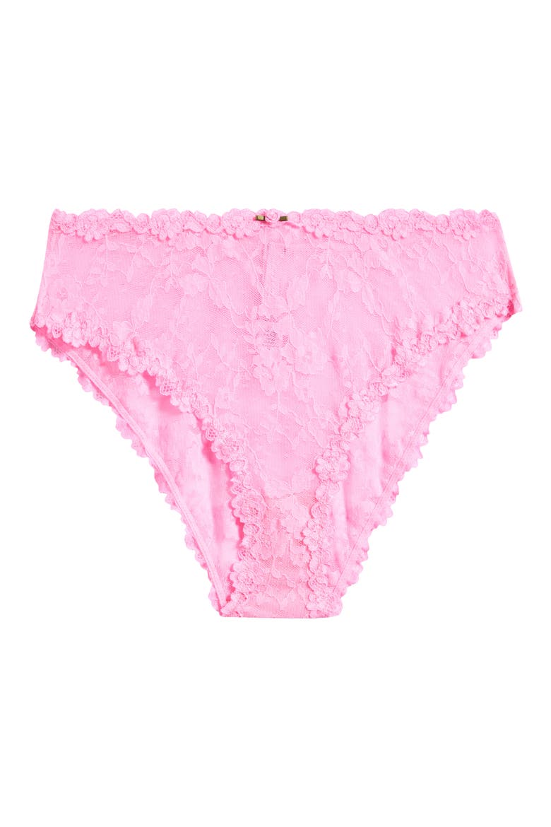 Stretch Lace Briefs, Main, color, SUGAR PINK