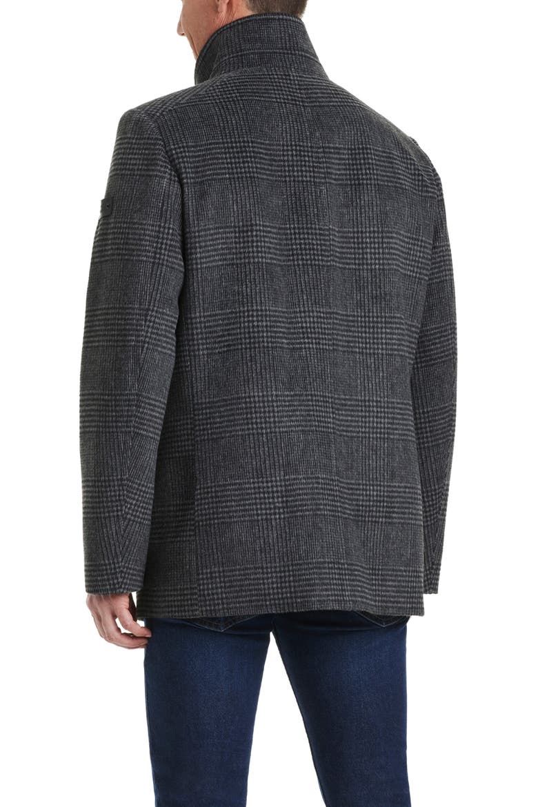 Car Coat With Bib, Alternate, color, PRINCE OF WALES