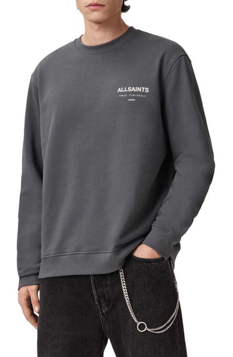 Underground Logo Organic Cotton Graphic Sweatshirt