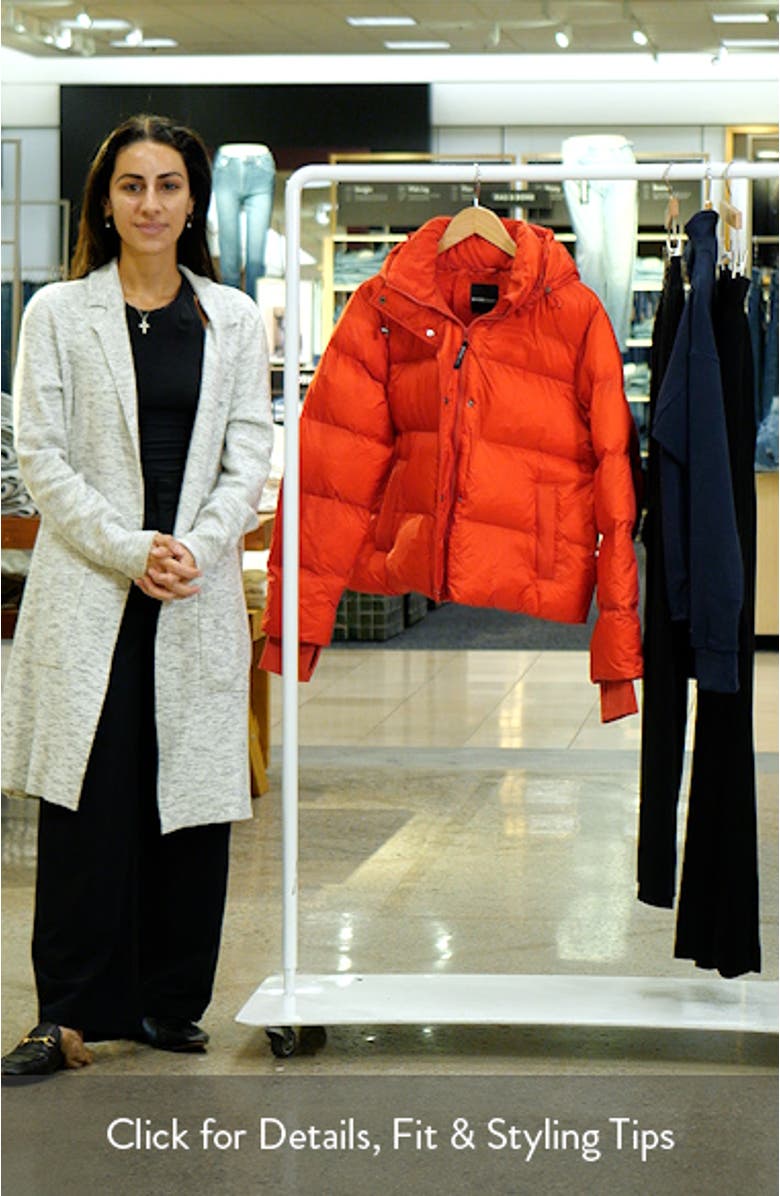 Big Cozy Puffer Hooded Jacket, sales video thumbnail