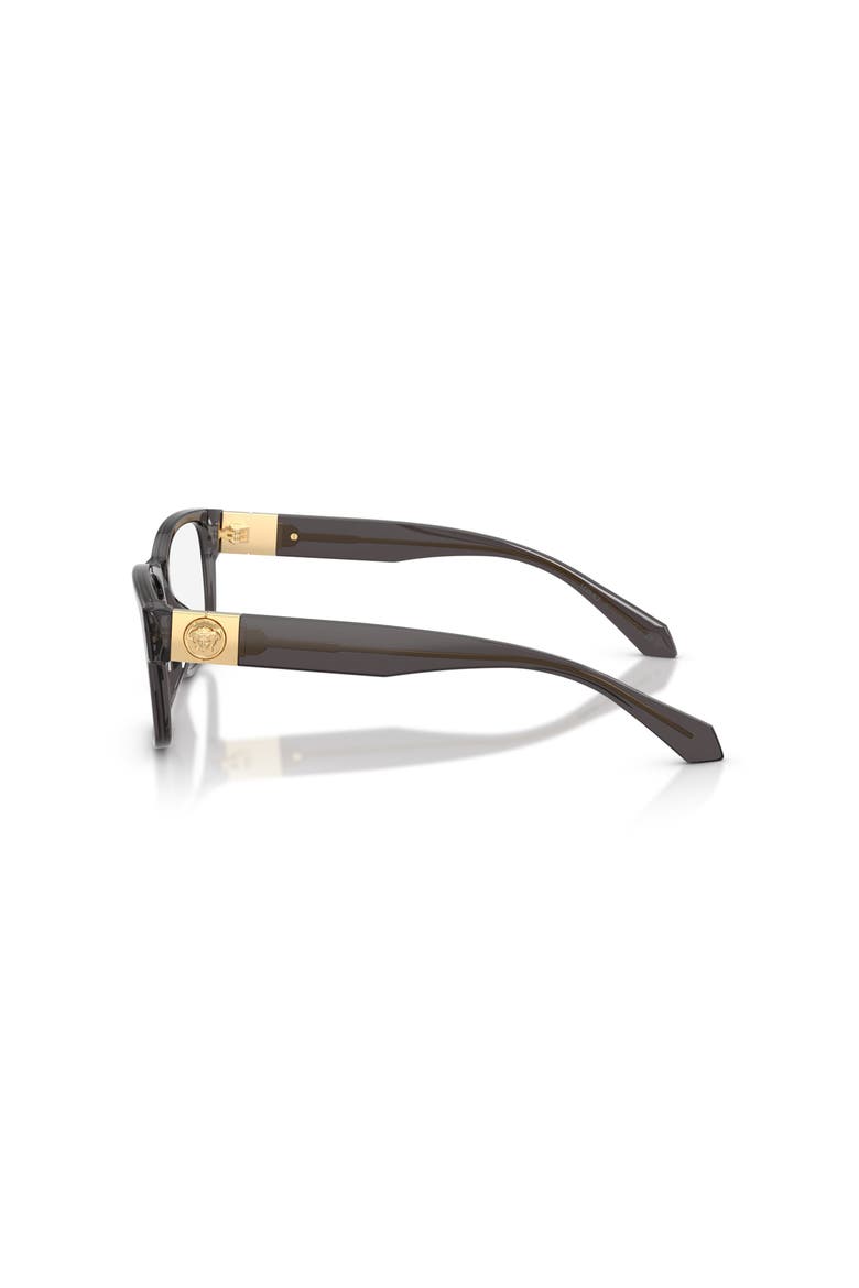 54mm Rectangle optical glasses, Alternate, color, Grey